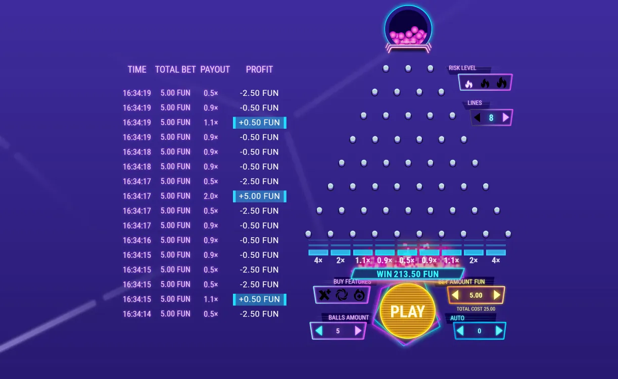 Plinko 2 demo